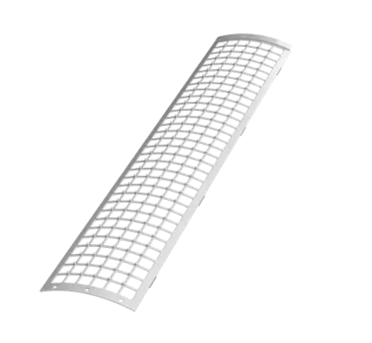 картинка Защитная решетка для желоба Технониколь "ПВХ" белая d 125/82 от магазина Альфа Плейс