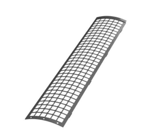 картинка Защитная решетка для желоба Технониколь "ПВХ" графит d 125/82 от магазина Альфа Плейс