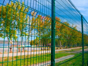  3Д забор, установленный в Щёлкино